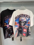 Series of cross-border goods: Men's and women's loose-fit short-sleeve T-shirts from trendy brands