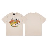 High-quality SYNA WORLD American hip-hop letter print short-sleeve T-shirt, loose casual shorts, trendy