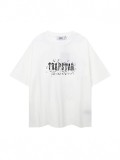 Printed short-sleeve T-shirt for men, summer loose-fit pure cotton trendy top