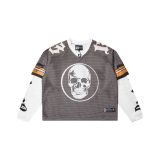 Cross-border American fashion 25 new model GodSpeed mesh casual versatile street hip-hop American jersey long-sleeve T-shirt