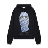 Printed hooded sweatshirt for couples, loose fit, new autumn style