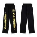 Cross-border American fashion Hellstar autumn and winter printed casual American street hip-hop pure cotton wholesale pants and sweatpants
