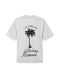 Printed short-sleeve T-shirt, loose fit for both men and women
