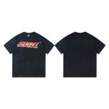 Cross-border American fashion Saint Michael vintage washed retro distressed loose-fit pure cotton short-sleeve T-shirt for men