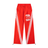 Cross-border trendy new  retro streetwear drawstring hip-hop loose casual pants
