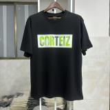 New cross-border Corteiz short-sleeve T-shirt with letter print, loose and casual half-sleeve