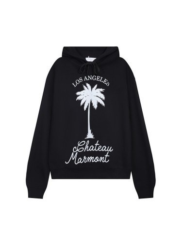 New autumn and winter hooded sweatshirt for men and women, loose fit, hip-hop style, solid color pullover top