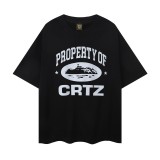 American-style trendy brand creative print loose-fitting short-sleeve T-shirt for summer, unisex