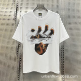 New cross-border trendy CORTEIZ Alcatraz streetwear American street hip-hop casual printed cotton short-sleeve T-shirt