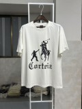 New cross-border Corteiz short-sleeve T-shirt with letter print, loose and casual half-sleeve