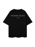Cross-border foreign trade printed masked couple loose-fitting short-sleeve T-shirt