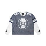 Cross-border American fashion 25 new model GodSpeed mesh casual versatile street hip-hop American jersey long-sleeve T-shirt