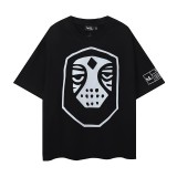 Printed short-sleeve T-shirt, loose fit, unisex, summer trend