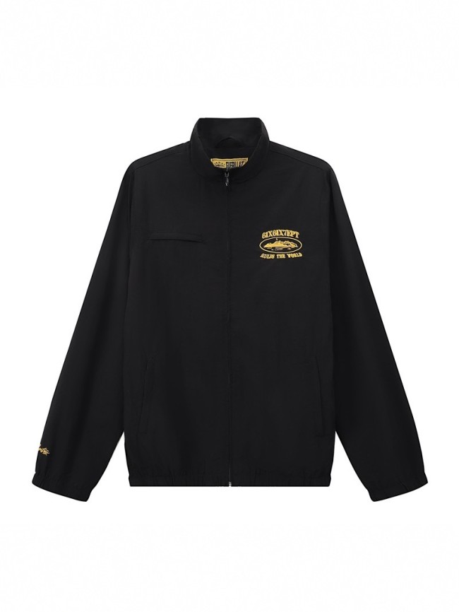 Spring new embroidered jacket for men, loose casual coat, trendy brand top