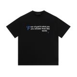 Cross-border American fashion FOG new casual versatile letter-printed unisex pure cotton short-sleeve T-shirt