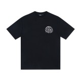 TRapstar American fashion brand black and white printed casual short-sleeve T-shirt