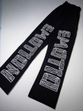 Mixed EMOTION new American street style hip-hop rhinestone casual versatile sweatpants