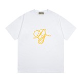Denim Tears European and American high street classic letter slogan logo printed short-sleeve T-shirt for men and women trendy brand