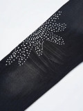 Cross-border American fashion VALE American high street streetwear hip-hop rhinestone distressed straight-leg denim pants
