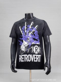Retrovert American fashion brand classic letter logo printed loose casual T-shirt for men and women with creative print
