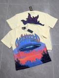 American-style Her T-shirt with American print, high street retro short sleeves