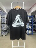 New summer short-sleeve T-shirt with trendy print, unisex, breathable casual top