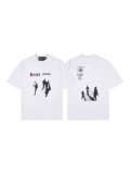 E.R.D.Melancholic Rich Kid American Street Hip-Hop Trendy Short-Sleeve T-Shirt