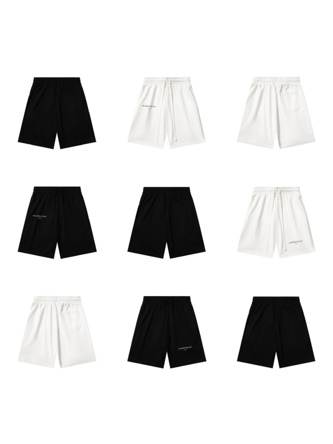 Summer new loose casual shorts for men, solid color versatile sports pants, lightweight style