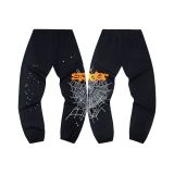 Sp5der's new cross-border trendy American street hip-hop printed casual pants, unisex style
