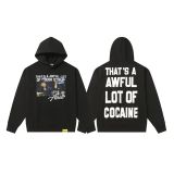 THAT'S A AWFUL LOT OF COUGH SYRUP trendy American street style pure cotton hooded sweatshirt