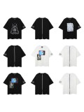 HACULLA Printed Loose Short-Sleeve T-Shirt for Men, Summer Trendy Casual