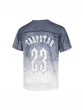 New Summer Foreign Trade Cross-Border American Trend Trapstar Digital Print Breathable Sports Short-Sleeve Jersey T-Shirt