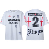 TS CACTUS JACK 25ss Cross-Border American Fashion Casual Sports Football Jersey High Street Mesh Breathable Short Sleeve T-Shirt