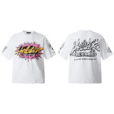 Cross-border American fashion Hellstar American street hip-hop retro printed pure cotton casual versatile short-sleeve T-shirt wholesale