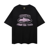 American-style trendy printed short-sleeve T-shirt, loose and casual for summer, unisex