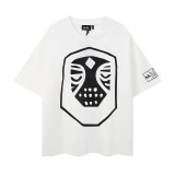 Printed short-sleeve T-shirt, loose fit, unisex, summer trend