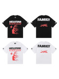 Cross-border American fashion Hellstar high street American street hip-hop pure cotton versatile casual character print short-sleeve T-shirt
