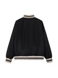 New letter embroidery baseball jacket for men and women, loose fit, in stock