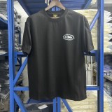 New summer short-sleeve T-shirt with trendy print, unisex, breathable casual top