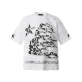 Cross-border American fashion Hellstar American street hip-hop retro printed pure cotton casual versatile short-sleeve T-shirt wholesale