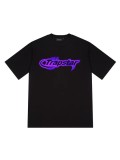 New letter-printed loose-fitting short-sleeve T-shirt for men, trendy summer casual top