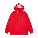 SYNA WORLD Patchwork Logo Set Sweatshirt, Niche American High Street Hoodie, Casual New Style