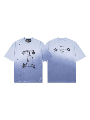 E.R.D.Melancholic Rich Kid American Street Hip-Hop Trendy Short-Sleeve T-Shirt