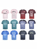 New Summer Foreign Trade Cross-Border American Trend Trapstar Digital Print Breathable Sports Short-Sleeve Jersey T-Shirt