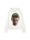 New IH NOM UH NIT hooded sweatshirt for couples, trendy brand print, loose and casual