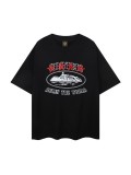 Corteiz trendy brand summer new loose-fit printed short-sleeve T-shirt for men