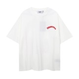 Cross-border American fashion Trapstar brand American street hip-hop casual black and white printed pure cotton short-sleeve T-shirt