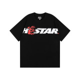 Cross-border American fashion Hellstar high street American street hip-hop pure cotton versatile casual character print short-sleeve T-shirt