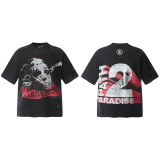 Cross-border American fashion Hellstar American street hip-hop retro printed pure cotton casual versatile short-sleeve T-shirt wholesale