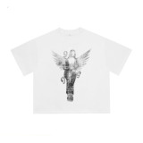 Cross-border foreign trade American fashion BBC icecream American trendy brand cartoon hip-hop Billionaire Boy printed short-sleeve T-shirt